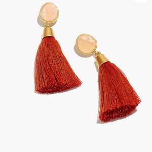 Madewell Jewelry - MADEWELL stone tassel earrings Madewell Jewelry - MADEWELL stone tassel earrings